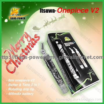 chistmas gift e-cigarette 808 tank with metal case